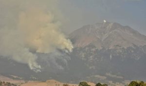 Πυρκαγιά στο Εθνικό Πάρκο Pico de Orizaba στο Μέξικο