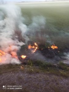 Πυρκαγιά στην νέα εθνική οδο θηβών - Κάστρου Βοιωτίας