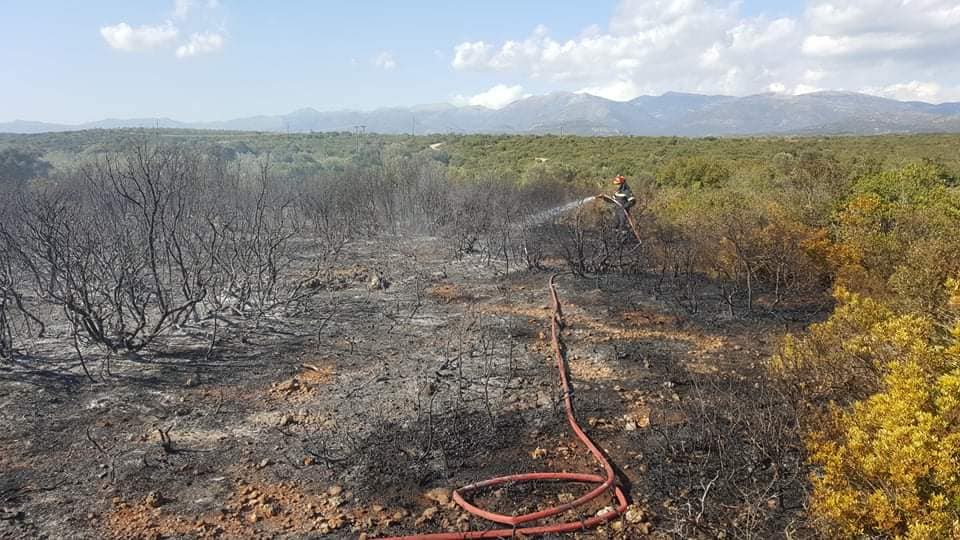 Πυρκαγιά στις Γούβες Λακωνίας