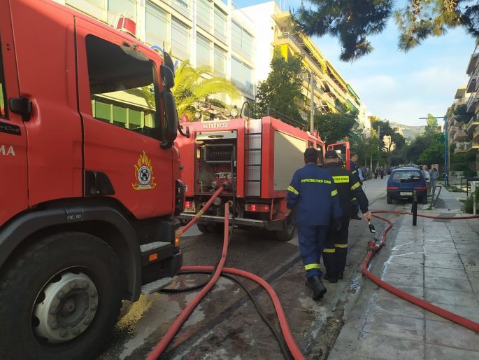 Πυρκαγιά σε ψητοπωλείο στο Χολαργό