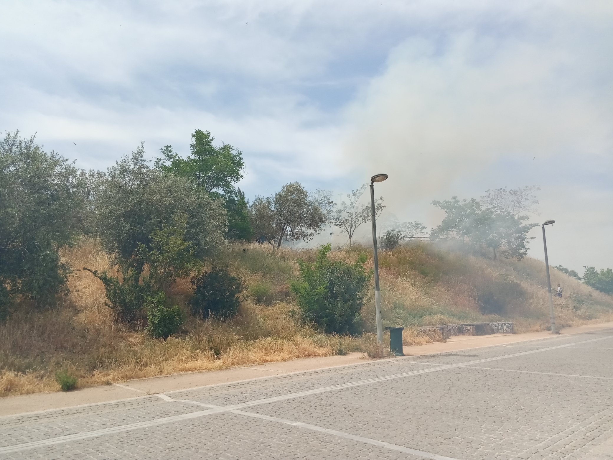 Πυρκαγιά εν υπαίθρω στης Αθήνα