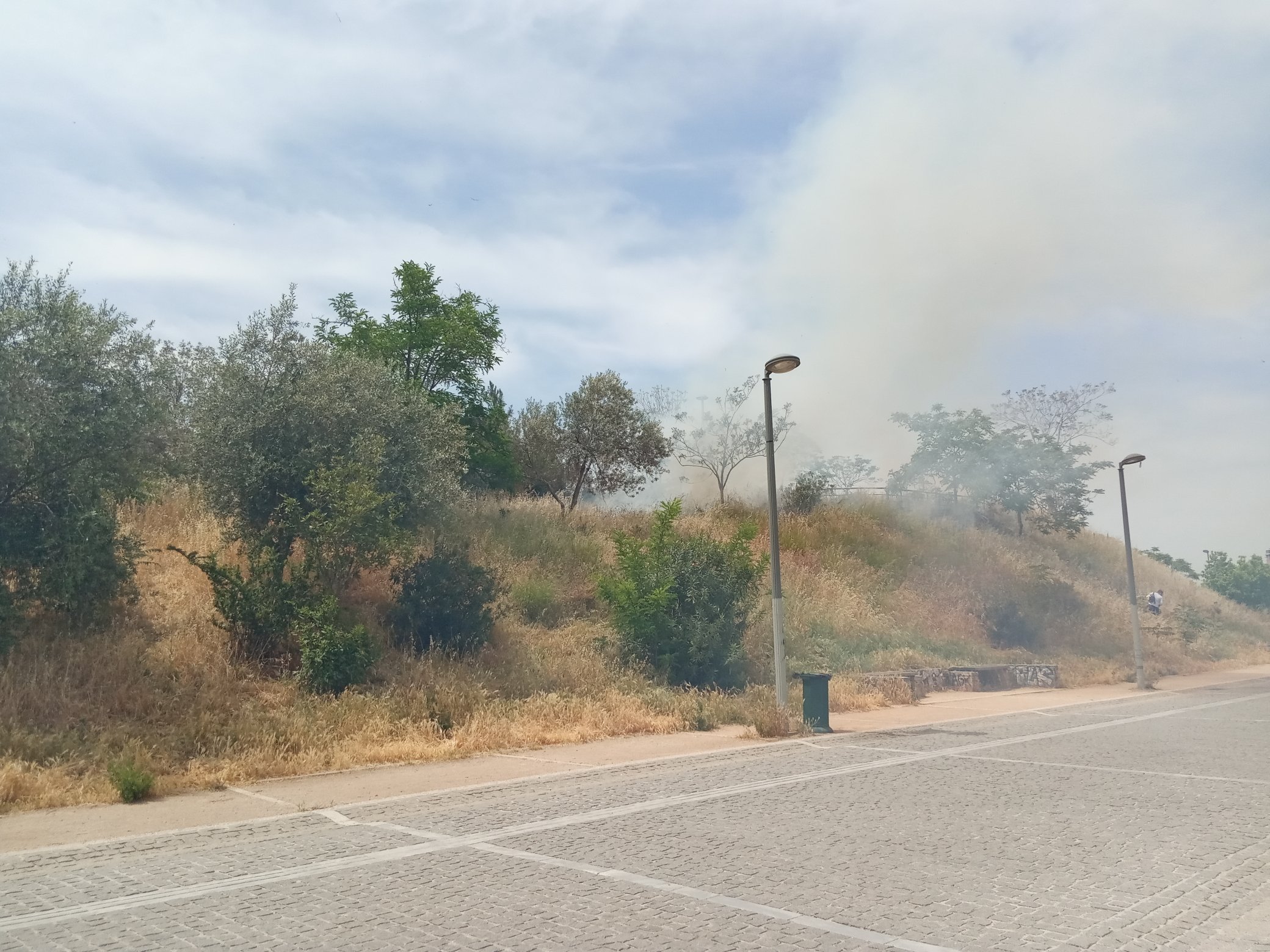 Πυρκαγιά εν υπαίθρω στης Αθήνα