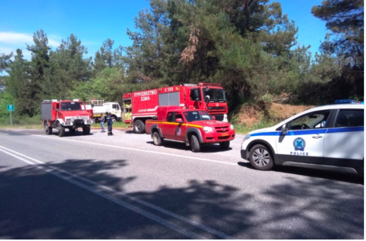 Πυρκαγιά στη Μάκρη Αρκαδίας