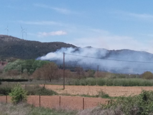 Πυρκαγιά στη Μάκρη Αρκαδίας