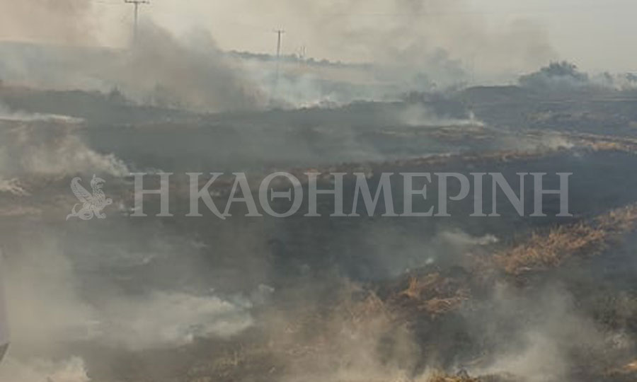 Κυπρος: πυρκαγιά ξέσπασε στην Περιστερώνα