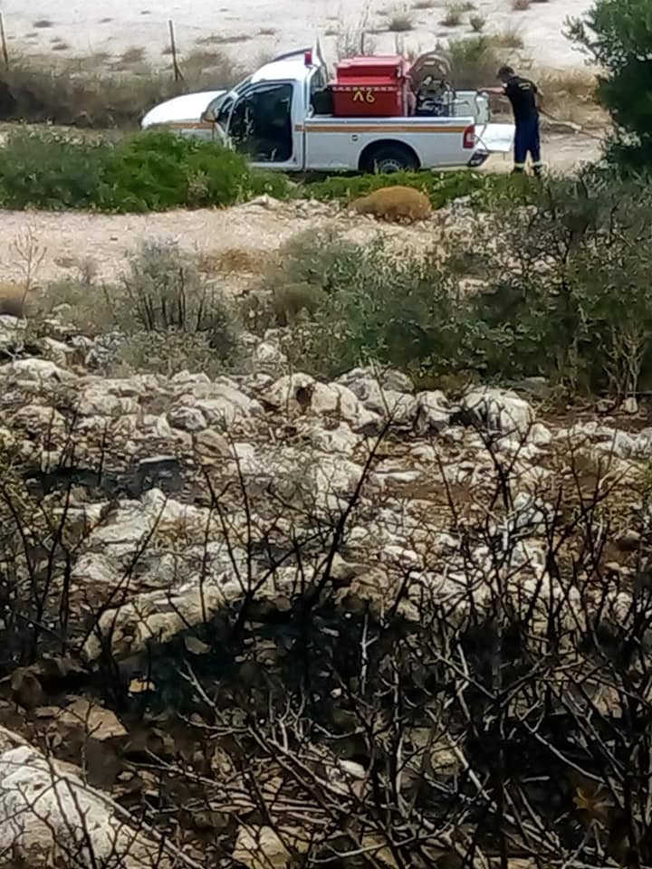 Πυρκαγιά μικρής έκτασης στο Λαύριο