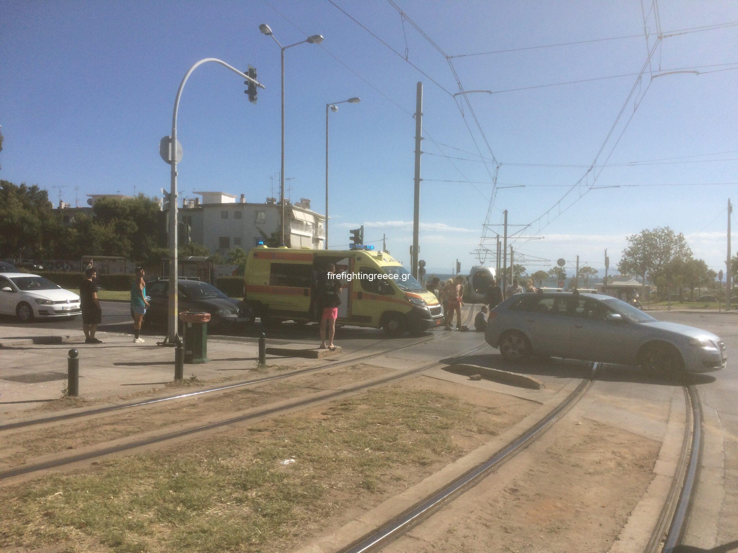 Τροχαίο στην παραλιακή στο ύψος της Γλυφάδας