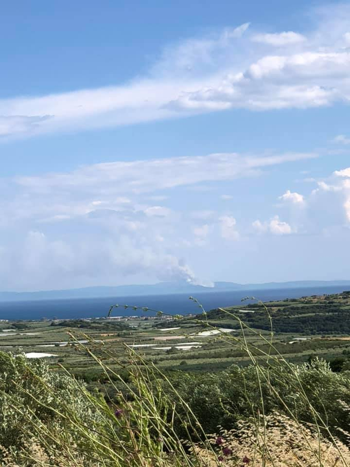 ΤΩΡΑ: πυρκαγιά στο Άγιο Όρος.