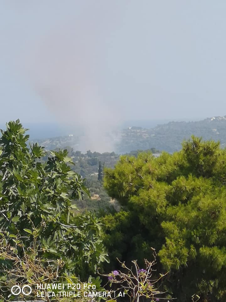 Πυρκαγιά στην θέση Φλάμπουρα του Δήμου Ερμιονίδας