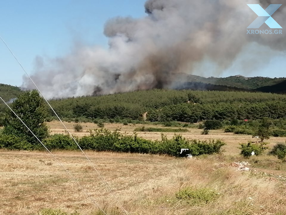 Δόθηκε εντολή για εκκένωση του οικισμού Ποντίων Σαπών για προληπτικούς λόγους από την μεγάλη πυρκαγιά