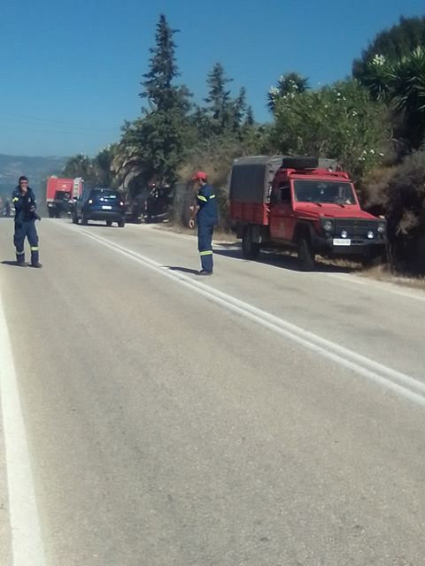 Πυρκαγιά στις Μηνιες Κεφαλονιά