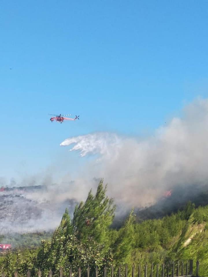 Πυρκαγιά στο Διονυσοβουνι Αττικής