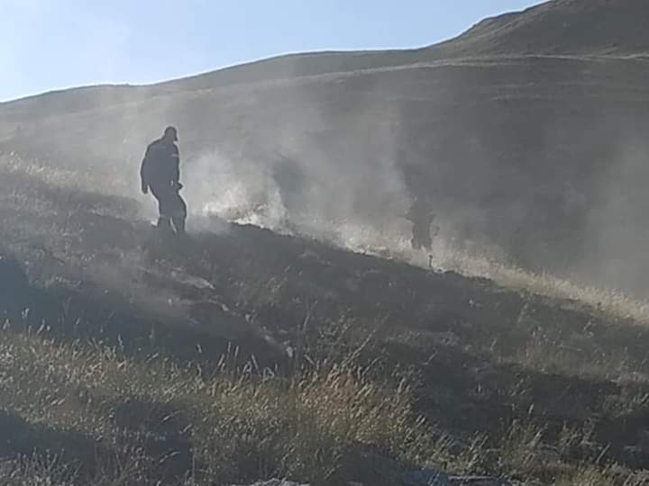 Φωτογραφικό υλικό από την πυρκαγιά στο Παγγαίο.