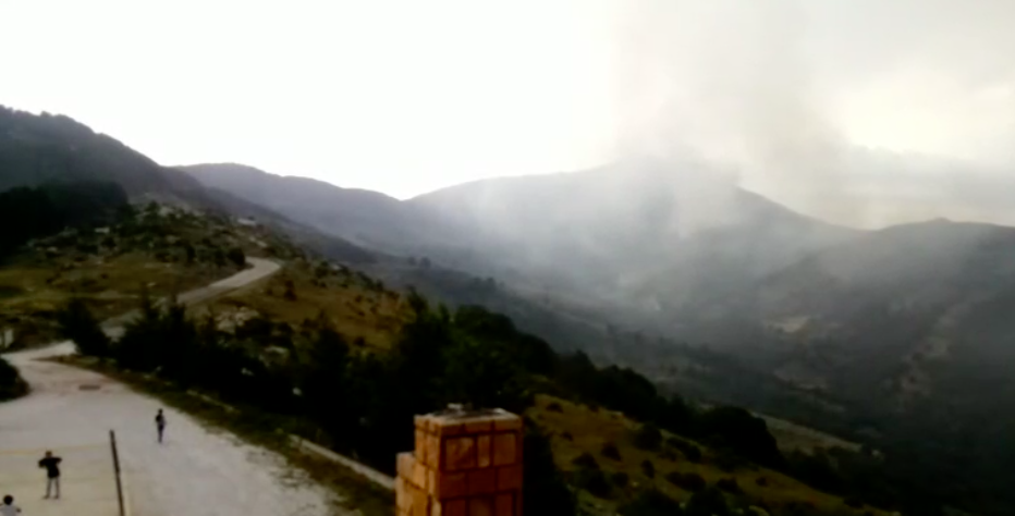 Πυρκαγιά αυτή την ώρα στο Λαϊλιά στης Σέρρες