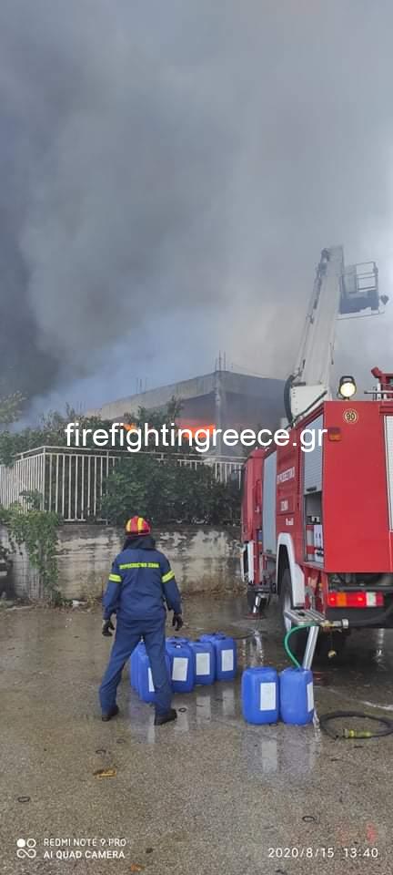 Πολιτική Προστασία Βάρης Βούλας βουλιαγμένης: συνδρομή στην πυρκαγιά στην Μεταμόρφωση. (Φωτο)