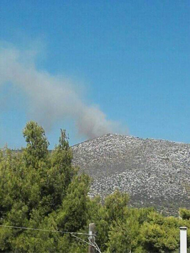 Πυρκαγιά σε Διόνυσο και Νέο Βουτζά - Διακοπές ρεύματος στη Νέα Μάκρη