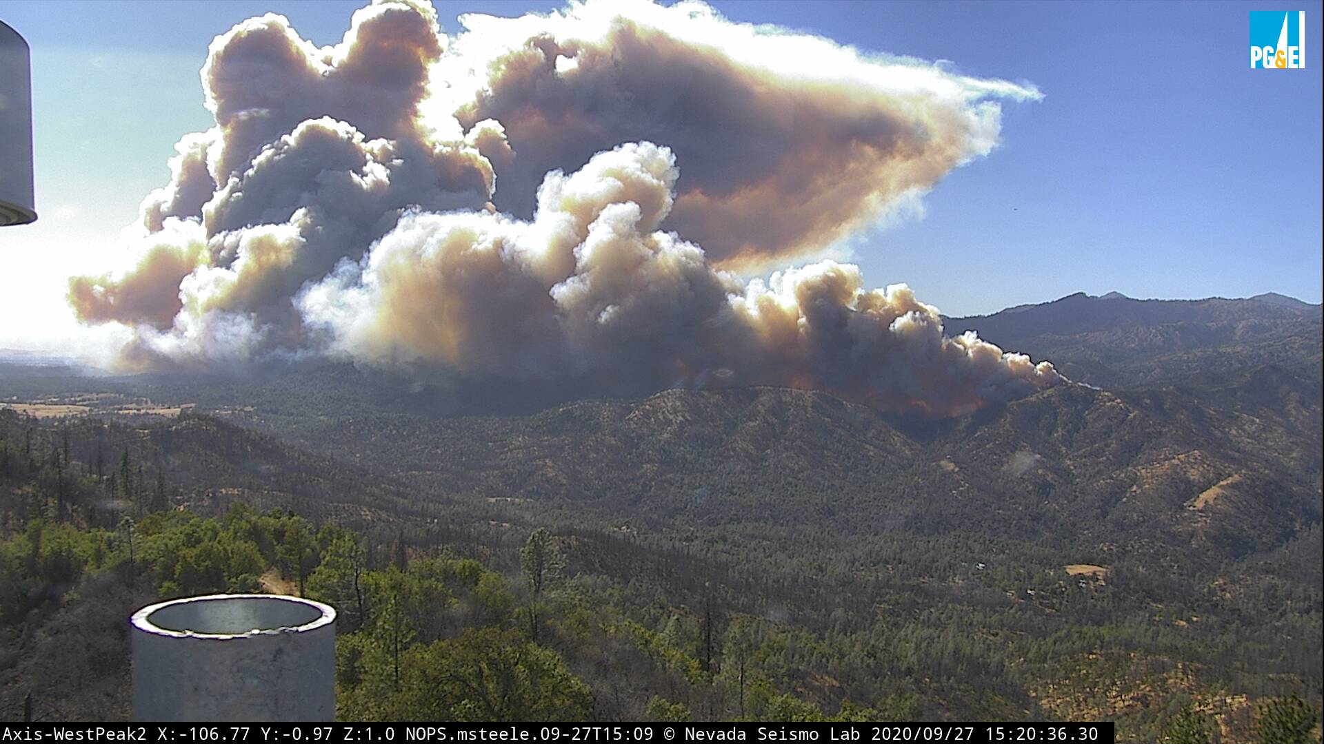 ΗΠΑ: Μαίνεται τεράστια πυρκαγιά στην Καλιφόρνια (Φώτος)
