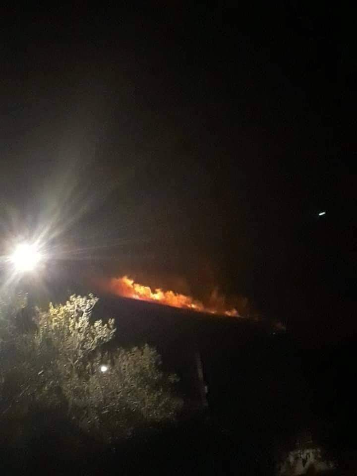 Εκτατο - Πυρκαγιά σε δασική έκταση στην Καμαριζα Λαυριου