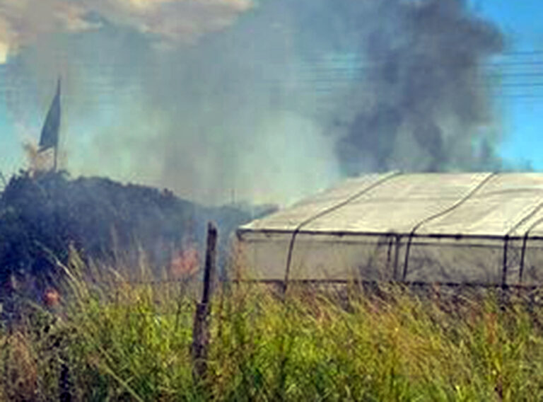 Καβαλα:Δήμος παγγαίου πυρκαγιά σε θερμοκήπιο στη Νέα Πέραμο
