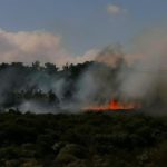 Φωτιά στον Καράβα της Λέσβου