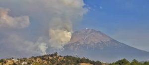 Πυρκαγιά στο Εθνικό Πάρκο Pico de Orizaba στο Μέξικο