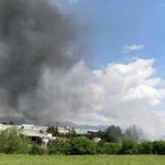 Πυρκαγιά κοντά στις εγκαταστάσεις του Πτηνοτροφικού Συνεταιρισμού Ιωαννίνων
