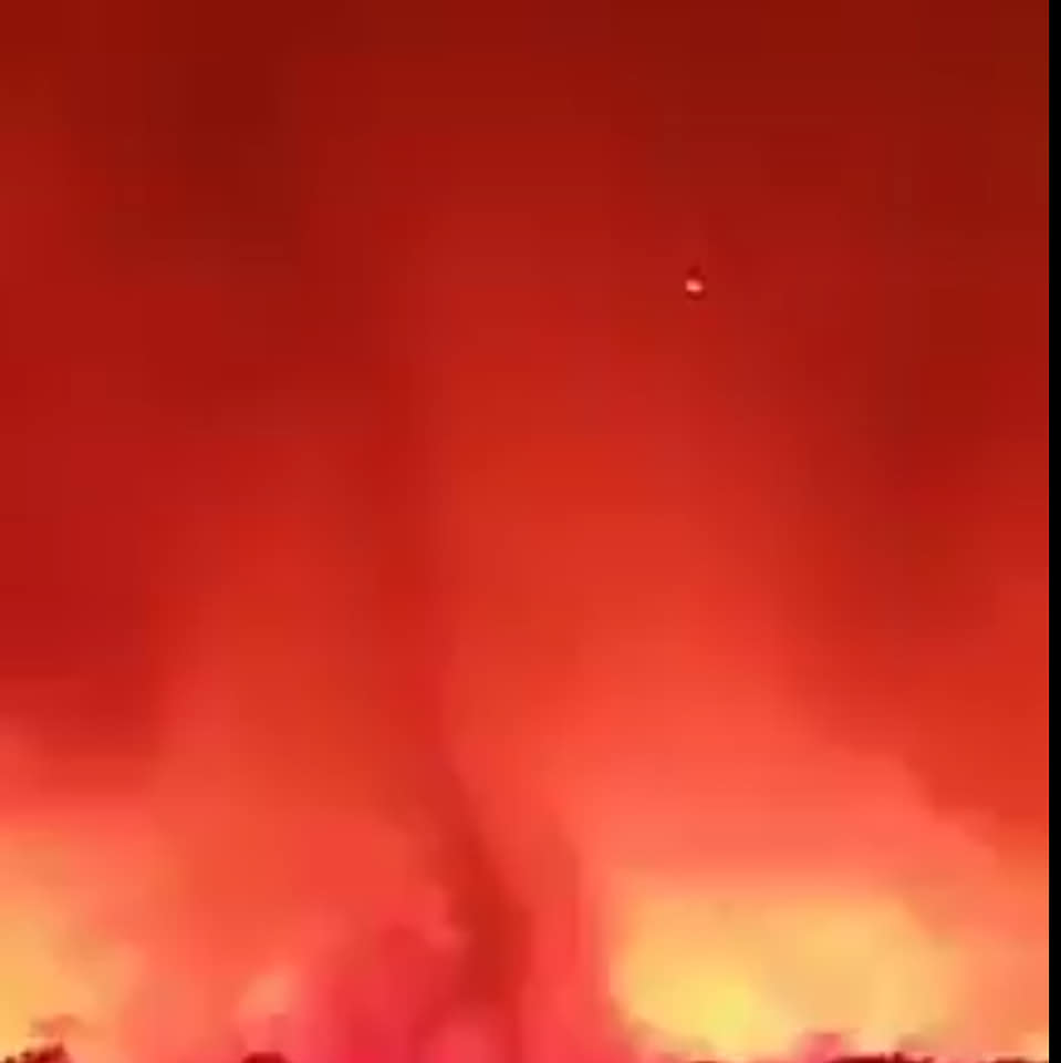 Μεγάλη πυρκαγιά στην Αργεντινή