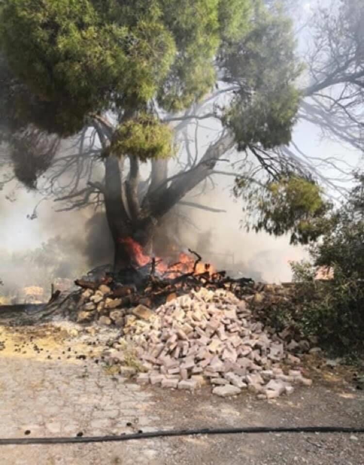 Φωτογραφικό υλικό απο την πυρκαγιά στην Άνοιξη