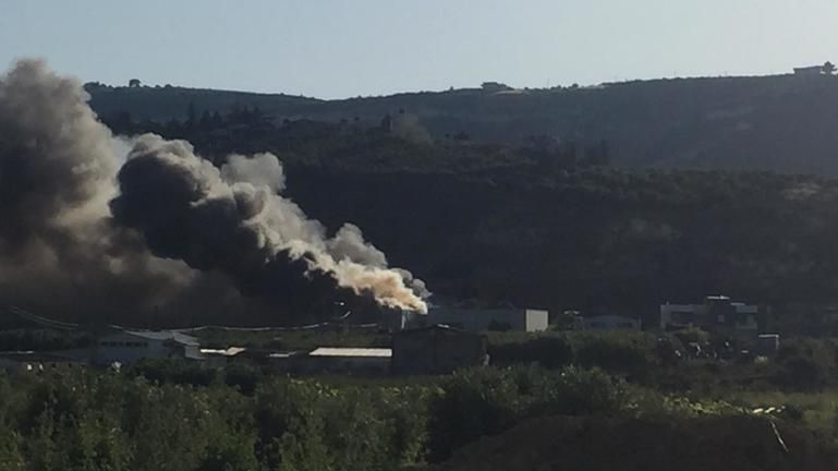 Πυρκαγιά σε εργοστάσιο στην περιοχή της Φοινικιάς Ηρακλείου