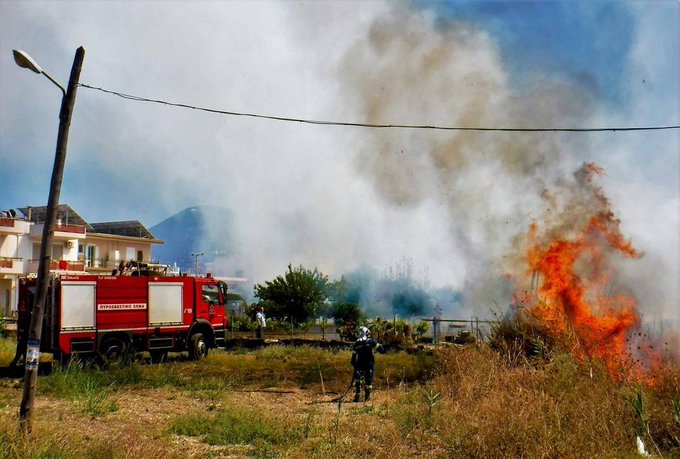 Πυρκαγιά στην Αγριά Μαγνησίας