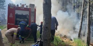 Τώρα: Μεγάλη πυρκαγιά στο Δεμάτι Ιωαννίνων