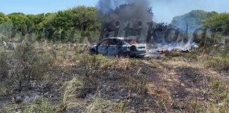 Πυρκαγιά σε αυτοκίνητο στο Καμπάνι Ακρωτηρίου