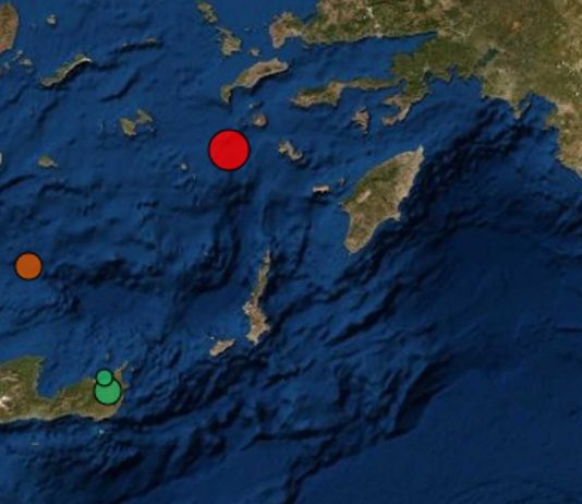 Ισχυρός σεισμός στα Δωδεκάνησα