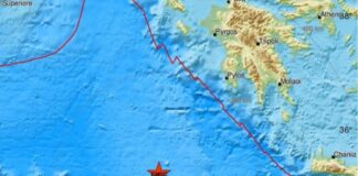 Σεισμός 5,9 Ρίχτερ νοτιοδυτικά της Πύλου