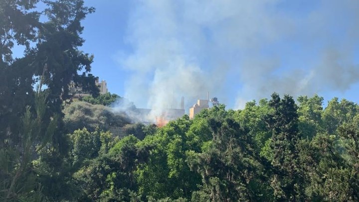 Πυρκαγιά στο Ηράκλειο Κρήτης