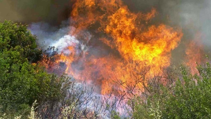 Πυρκαγιά στα Νεόκτιστα Ασπροπύργου