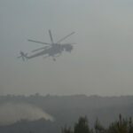 Πυρκαγιά στην περιοχή Παγανή στη Λέσβο