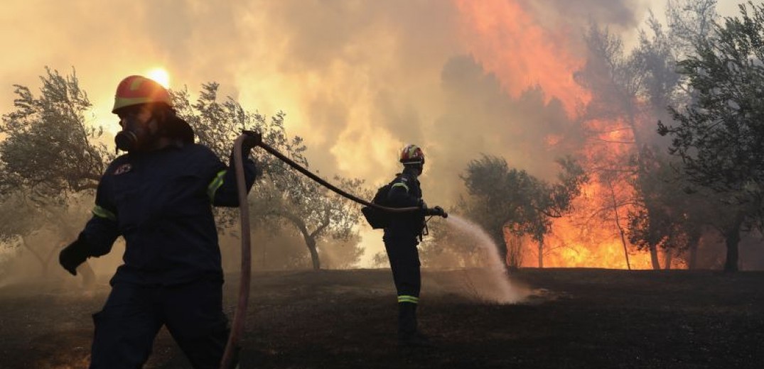 Δύο φωτιές σχεδόν την ίδια ώρα ανατολικά της Καβάλας