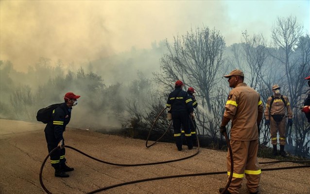 Νέα πυρκαγιά στην περιοχή του Βασιλεώνοικου Χίου