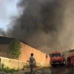 Μεγάλη πυρκαγιά σε βιομηχανική ζώνη κοντά στην Τεχεράνη