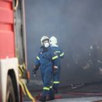 Πυρκαγιά σε αποθήκη στο Αιγάλεω