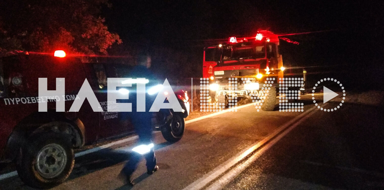 Νέα νυχτερινή πυρκαγιά στη Λασιώνα - Άμεσα αντιμετωπίστηκε από την Πυροσβεστική