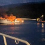 Πυρκαγιά σε ταχύπλοο ανοιχτά της Ζακύνθου