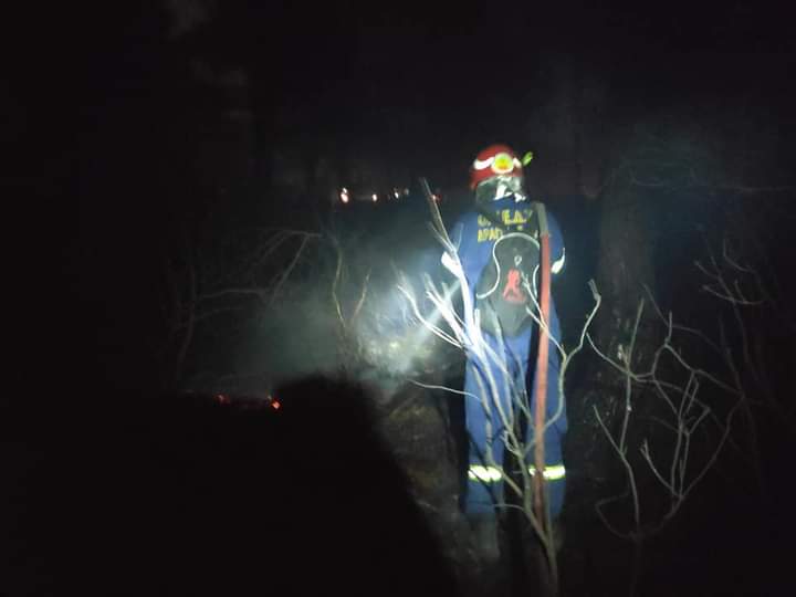 Φωτογραφικό υλικό από την πυρκαγιά στην Χαλκιδική