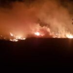 Πυρκαγιά στα Μεγάλα Καλύβια Τρικάλων