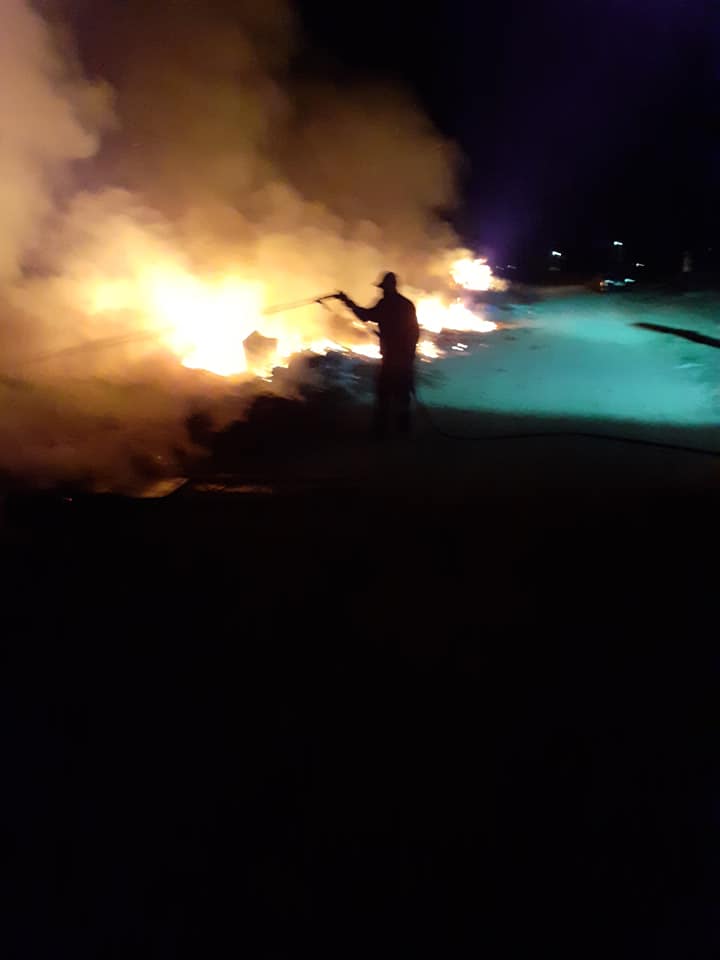Πυρκαγιά εν υπαίθρω στη Ροδόπολη Σερρών (Φώτος)