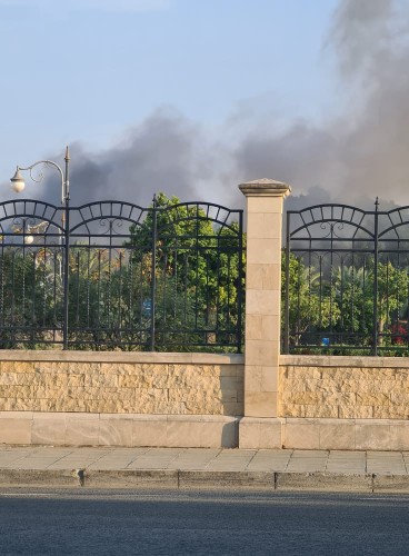 Πυρκαγιά εντός του προπονητικού κέντρου του ΑΠΟΕΛ (ΦΩΤΟΣ&ΒΙΝΤΕΟ)