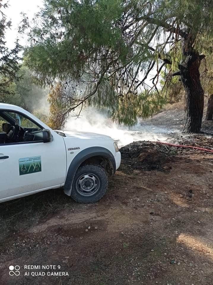 Πυρκαγιά στον Κάλαμο Αττικής.(φώτο)