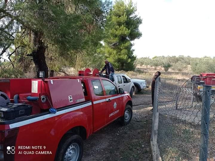 Πυρκαγιά στον Κάλαμο Αττικής.(φώτο)