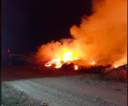 Πυρκαγιά εν υπαίθρω στη Ροδόπολη Σερρών (Φώτος)